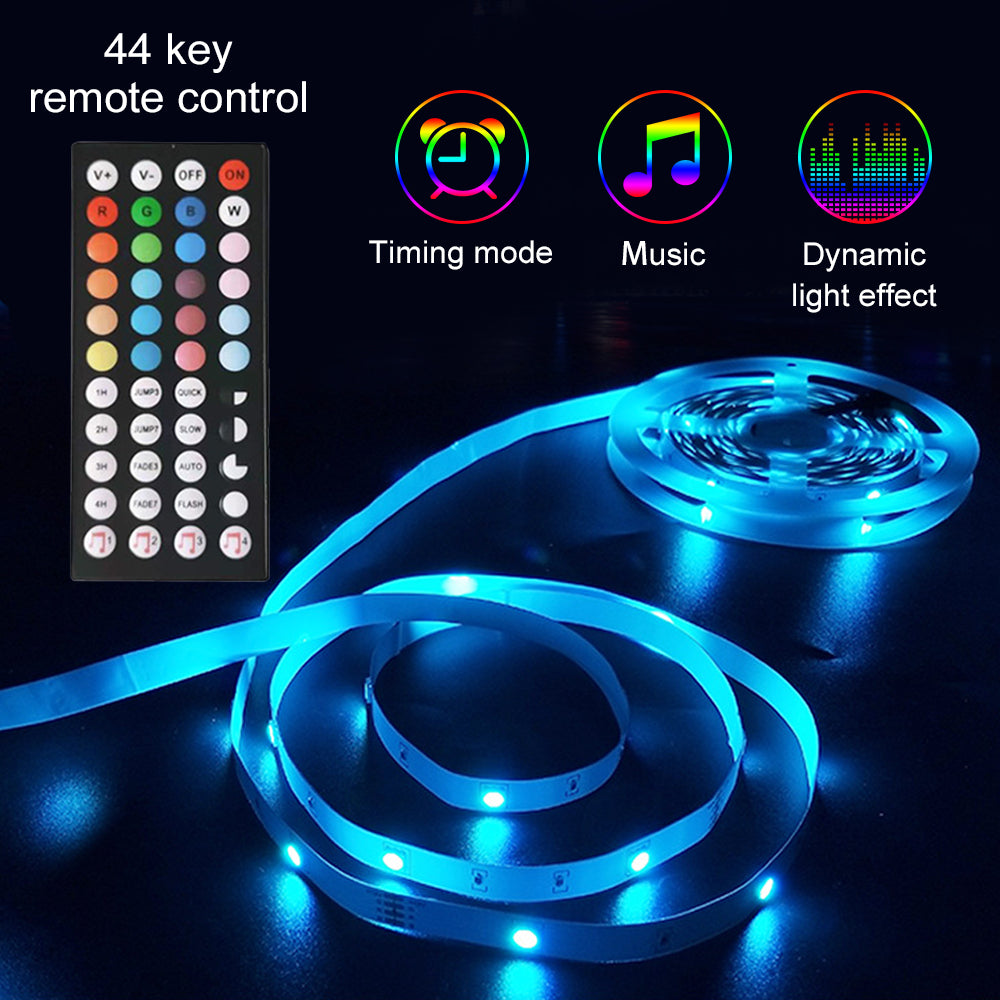 Bandes LED RGB 5M Intelligentes - 16 Millions de Couleurs avec Contrôle App et Sync Musique