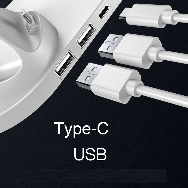 Station de Charge Sans Fil 6-en-1 - Chargeur Rapide iPhone, Téléphone & Montre