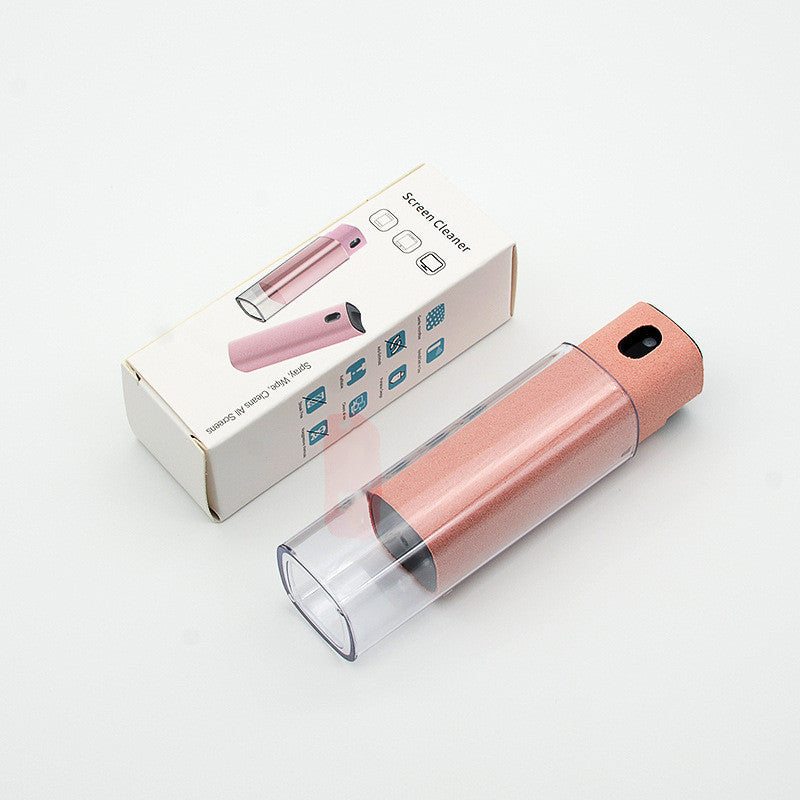 Kit Nettoyant Écran 2-en-1 Téléphone & Ordinateur - Spray + Chiffon Microfibre