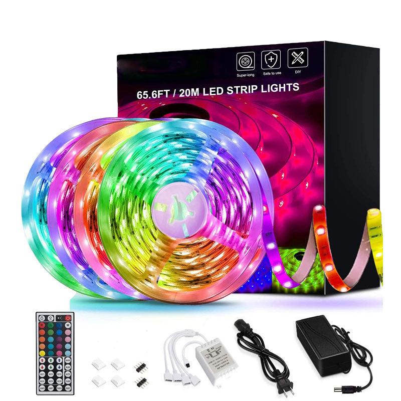 Bandes LED RGB 5M Intelligentes - 16 Millions de Couleurs avec Contrôle App et Sync Musique