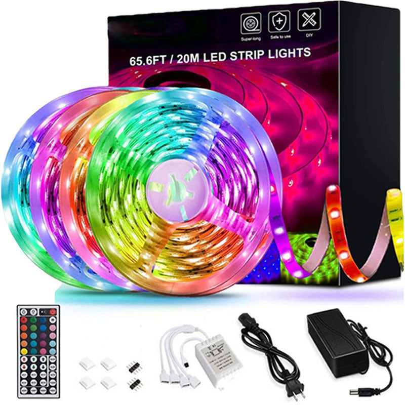 Bandes LED RGB 5M Intelligentes - 16 Millions de Couleurs avec Contrôle App et Sync Musique